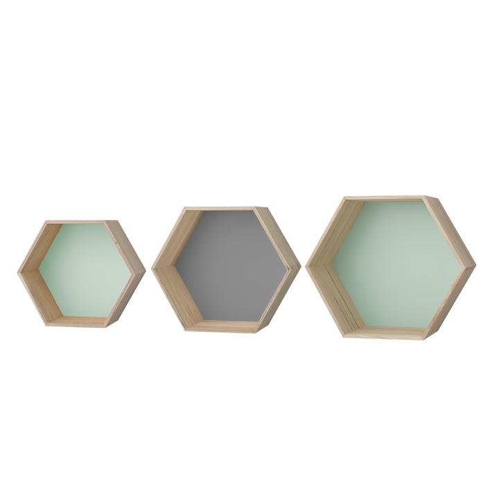 Immagine prodotto Bloomingville Esagonale, set di 3