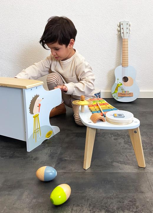Actual product image small foot Music table Groovy Beats (German, French, Italian, English)