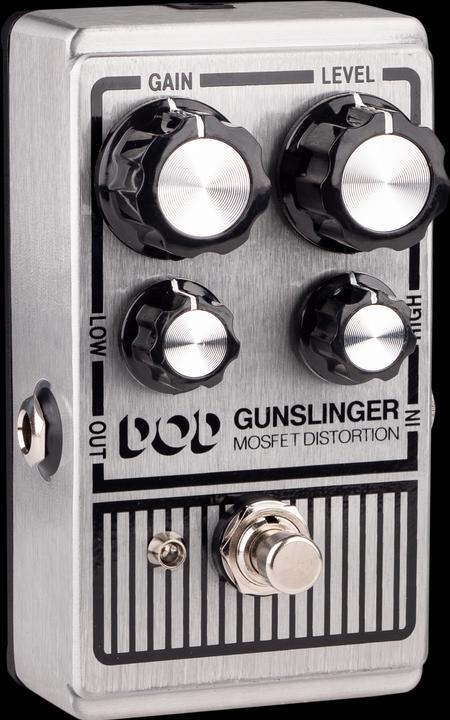 Actual product image Digitech Effect pedal, DOD Gunslinger, MOSFET Distortion Pedal