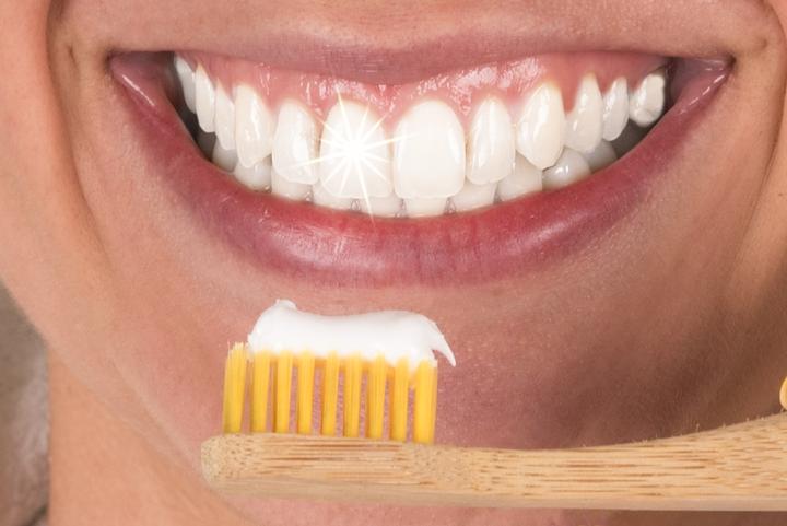 Actual product image Nordics Family Pack 4 bamboo toothbrushes soft medium (Soft)