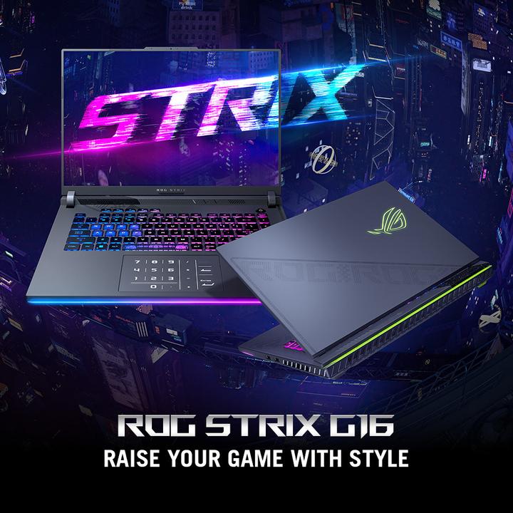 Actual product image ASUS ROG Strix G16 RTX 4060 (16", Intel Core i9-14900HX, 32 GB, 1000 GB, CH)