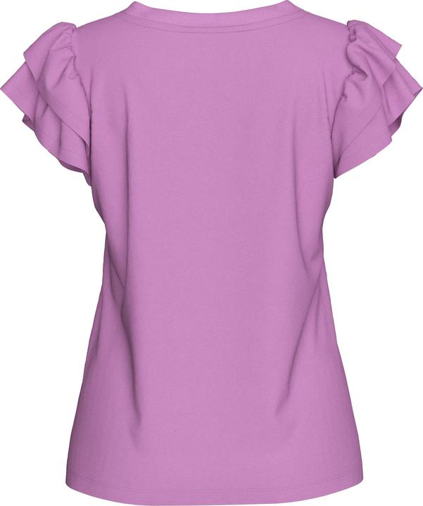 Actual product image Selected Femme Kurzarm Oberteil mit Rüschen (S)