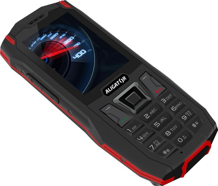 Produktbild Aligator K50 eXtremo (2.4") Dual SIM KaiOS Micro-USB Black, Red (2.40", 5 Mpx, 4G)