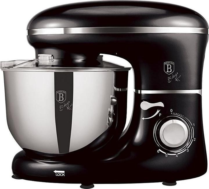 Produktbild BerlingerHaus Küchenmaschine 1300W Black Silver Collection (1300 W)
