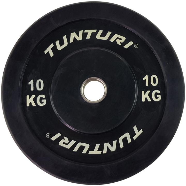Produktbild Tunturi Bumper Plate Hantelscheiben 50 mm 10 kg (1 x 10 kg)