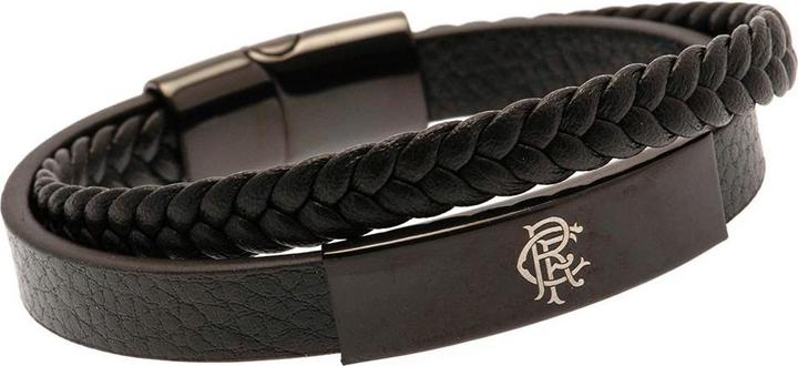 Immagine prodotto Rangers FC Pelle Cresta Braccialetto (100% materiale sintetico)