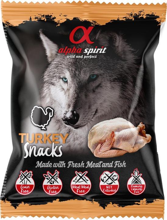 Alpha Spirit 8436586310004, Snacks, Hund, Adult, Türkei, 50 g (Adult, 24 Stk., 50 g)