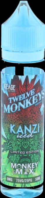 Produktbild Twelve Monkeys Kanzi Iced (Erdbeere, Kiwi, Wassermelone)
