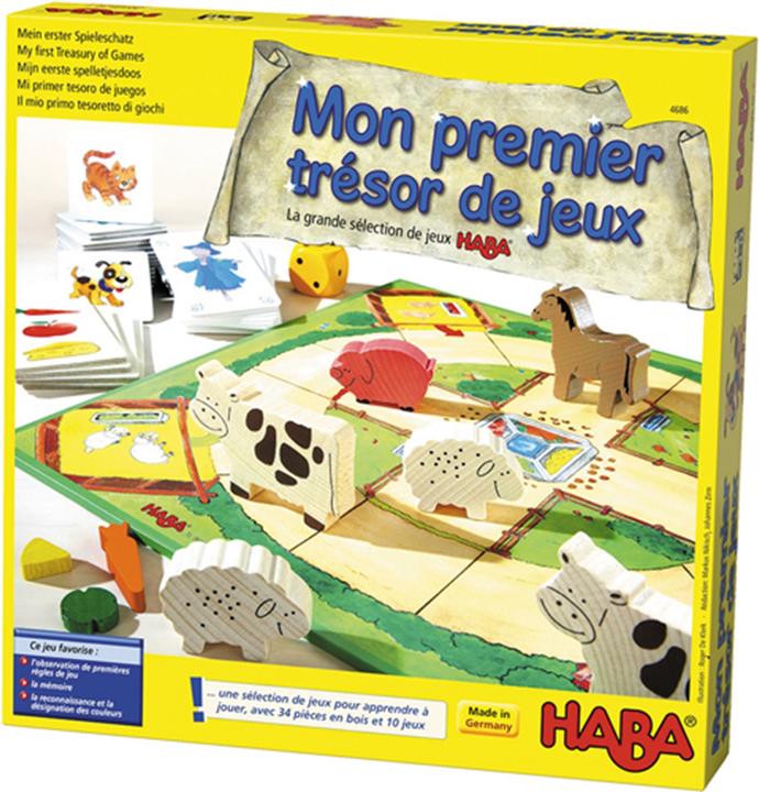 Haba Mon Premier Trésor de Jeux (Deutsch, Spanisch, Französisch, Italienisch, Englisch)