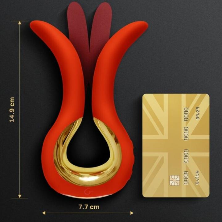 Actual product image Gvibe G-Vibe - Maxi Vibrator With Two Flexible Tips Coral