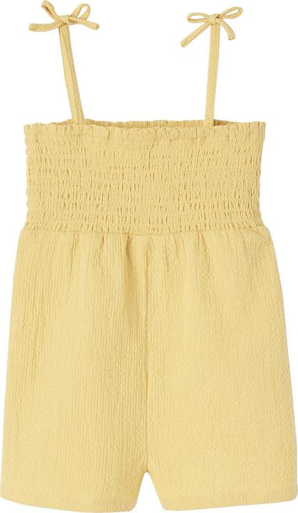 Actual product image Vertbaudet Smocked girls' baby jumpsuit (80)