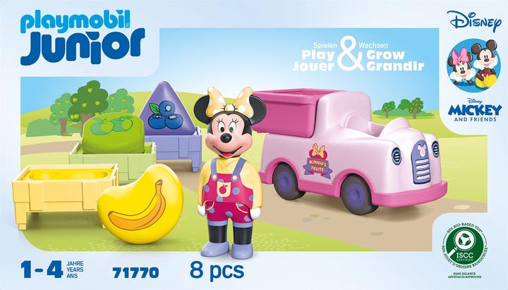 Image du produit Playmobil 71770 JUNIOR & Disney : Le transporteur de fruits de Minnie Mouse avec le plaisir de trier (71770)