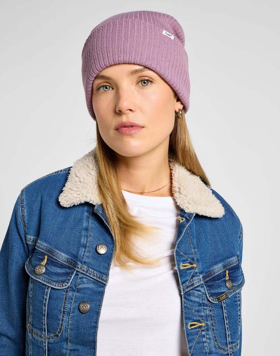 Actual product image Lee Ribbed Beanie (One size)
