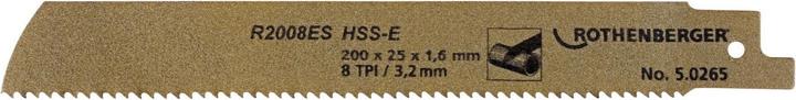 Immagine prodotto Rothenberger Lama speciale per tubi HSSE, 200x25x1,6