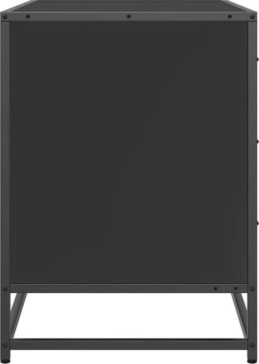 Produktbild VidaXL Schubladenschrank Schwarz 70x41x56 cm Holzwerkstoff Schubladenkommode