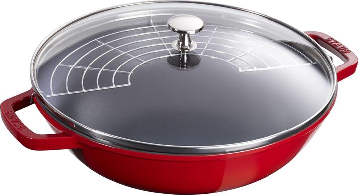Staub Wok (30 cm, Wok, Cast iron)