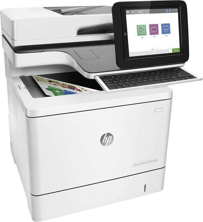 Produktbild HP Color LaserJet Managed Flow MFP E57540c Printer up to 40 ppm (Laser, Farbe)