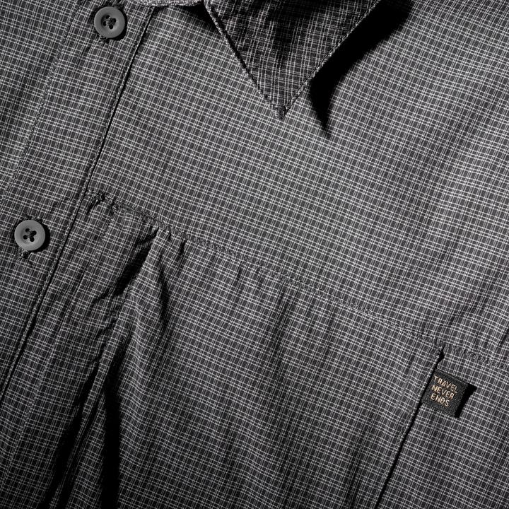 Image du produit Forclaz Chemise de trekking manches courtes homme, NH 500 stretch grise (3XL)