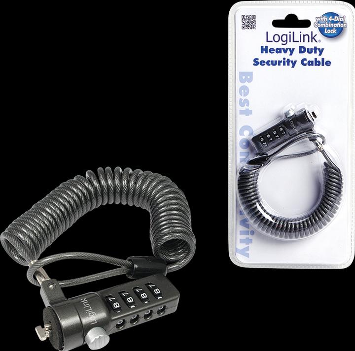 Actual product image LogiLink Laptop anti-theft lock