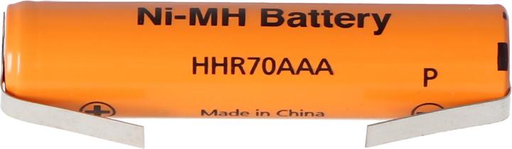 Image du produit Panasonic Sanyo HR-AAAU Batterie NiMH Micro AAA Flat Top avec cosse à souder en forme de U (AAA, 730 mAh)