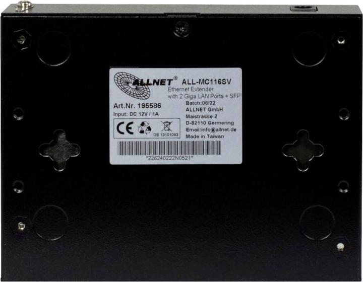 Actual product image Allnet ALL-MC116SV-VDSL2 VDSL Modem