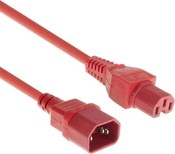 Produktbild MicroConnect Red power cable C14F to C15M (1.80 m)