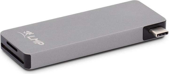 Immagine prodotto LMP Mozzo di base 6 porte Spazio grigio (USB-C, 6 Porti)