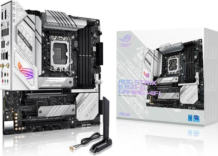 Productafbeelding ASUS ROG STRIX B760-G GAMING WIFI (LGA 1700, Intel B760, mATX)