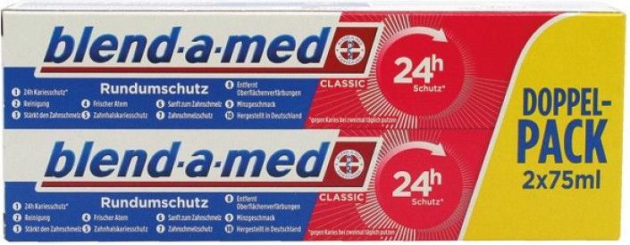 Produktbild blend-a-med Zahncreme Classic 2x75ml (75 ml)