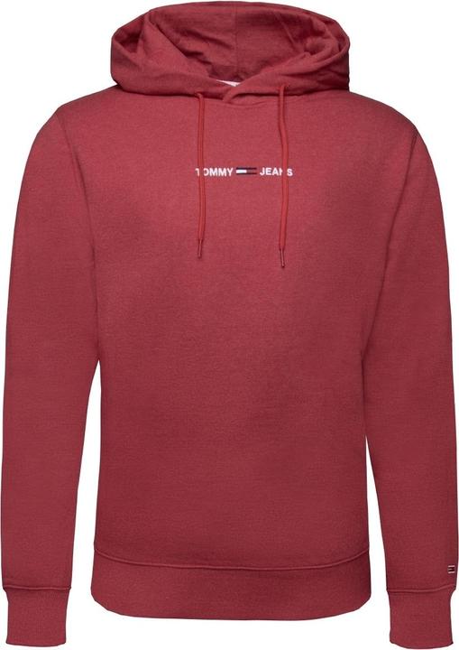 Image du produit Tommy Hilfiger Tommy Straight Logo Hoodie deep crimson (L)