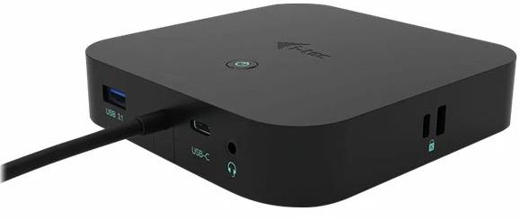 Immagine prodotto i-tec Dual DP USB-C Power Delivery 4k Dock (USB-C, 3 Porti)
