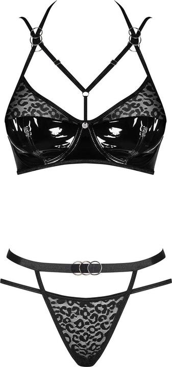 Produktbild Obsessive Bagirela 2-Piece Bra Set - Leopard Print (XL)