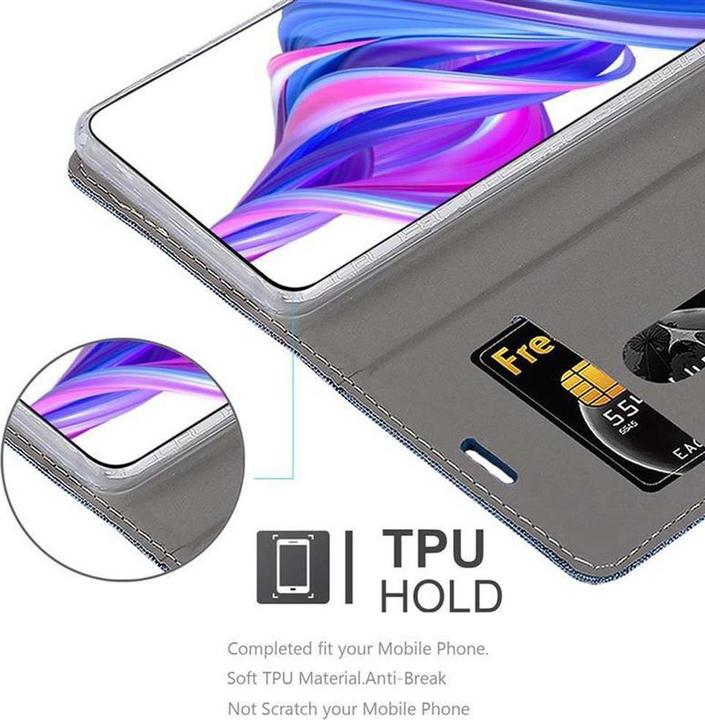 Actual product image Cadorabo Book Jeans Optics Cover (Honor 9X Pro)