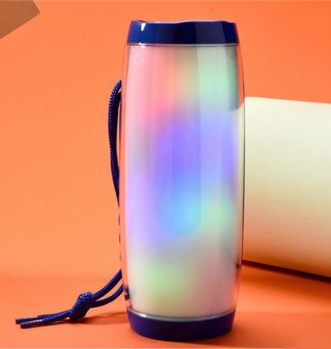 Immagine prodotto PhoneLook Haut-parleur Bluetooth LED multicolore Éclairage d'ambiance Cartes SD, AUX, connexion USB (Porta USB)