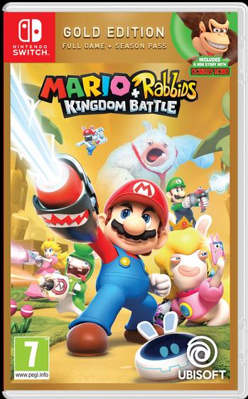 Image du produit Nintendo Mario + Rabbids Kingdom Battle - Gold Edition (Switch Lite, Switch OLED, Switch, EN)