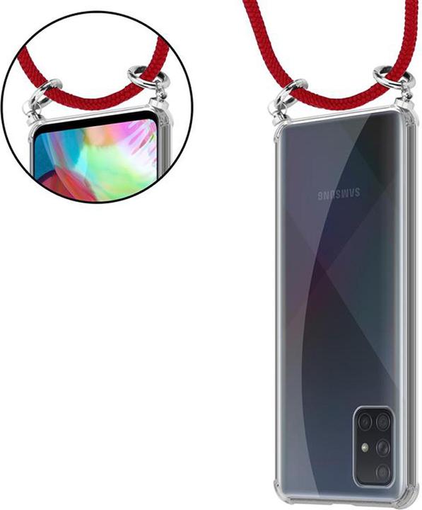 Produktbild Cadorabo TPU Handy Kette SILBER Cover