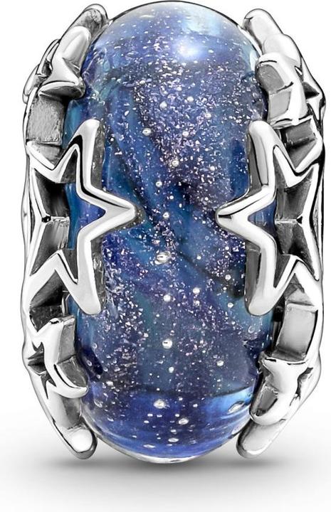 Image du produit Pandora Galaxie bleue & étoiles Murano Charms/Beads (Argent 925)