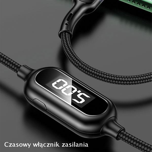 Produktbild Usams USB USB-A Cable - Lightning 1.2m Black (63800-uu) (1.20 m, USB 3.0)