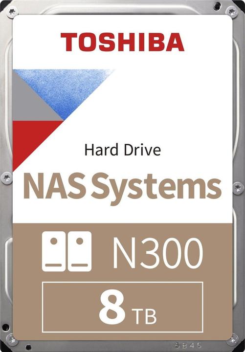 Actual product image Toshiba N300 (8 TB, 3.5", CMR)