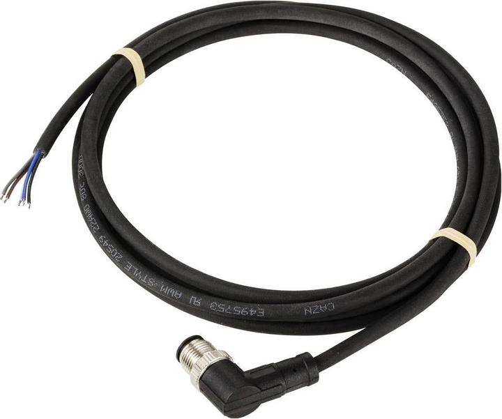 Produktbild Tru Components TC-12833184 Sensor-/Aktor-Anschlussleitung M12 Stecker, gewinkelt