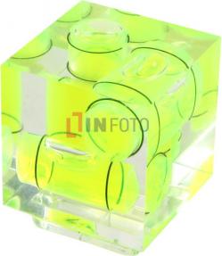 Produktbild Foxfoto cap cap for flash lamp sleds with three-axis spirit level