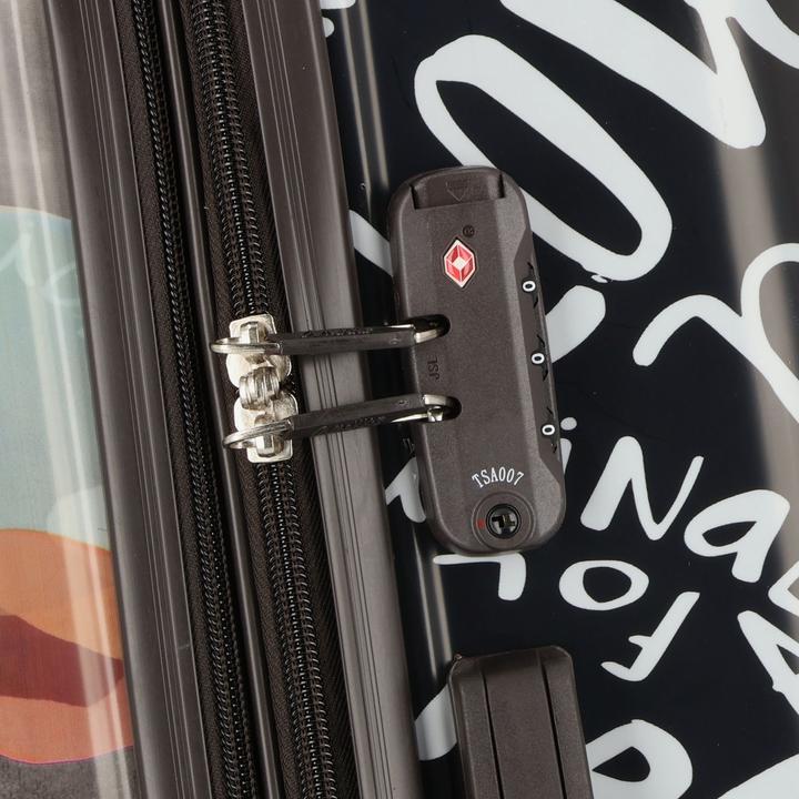 Immagine prodotto Anekke Viaje 4 Rollen Kofferset 2-teilig mit Dehnfalte (91 l, L (90 - 115l))