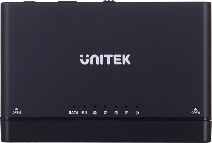Actual product image Unitek ENCLOSURE USB-C to PCIe/NVMe M.2 SSD + SATA III Adapter with Offline Clone (M.2 2230, M.2 2240)