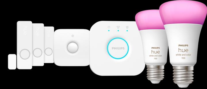 Philips Hue Secure Sensoren Bundle (1100 lm, E27)