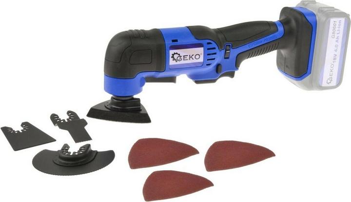Produktbild GEKO Renovator - Akku-Multifunktionsgerät 18V Li-Ion - ohne Akku und Ladegerät (Oszillationsschleifer)