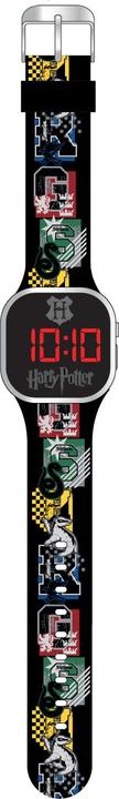 Produktbild Accutime LED-Kinderuhr Harry Potter (schwarz), Digitaluhr mit LED-Anzeige für Uhrzeit und Datum,... (Digitaluhr, 38 mm)