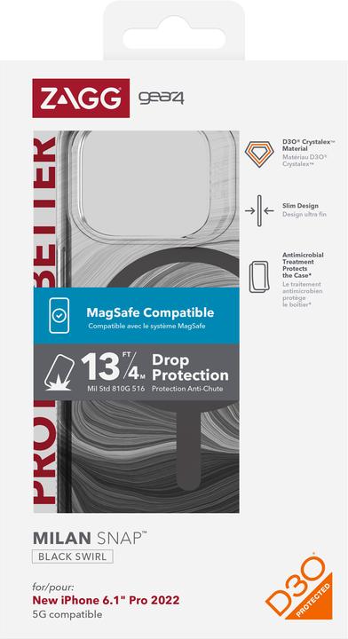 Produktbild Zagg Gear4 Cases Milan Snap Apple (Apple iPhone 14 Pro)