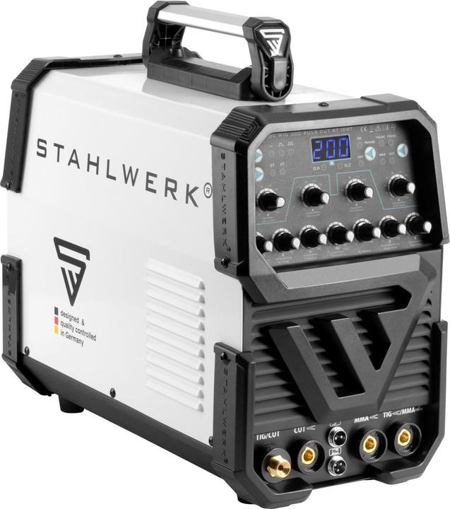Actual product image Stahlwerk AC/DC TIG 200 pulse welder with full plasma equipment