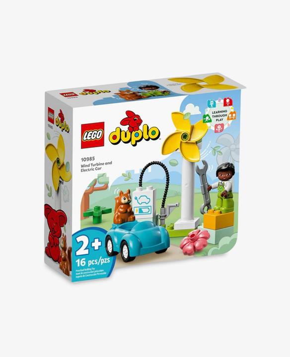 Produktbild LEGO Windrad und Elektroauto (10985)