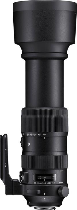Actual product image Sigma 60-600mm F4.5-6.3 DG OS HSM | Sports, Canon EF (Canon EF, Canon EF-S, full size, APS-C / DX)